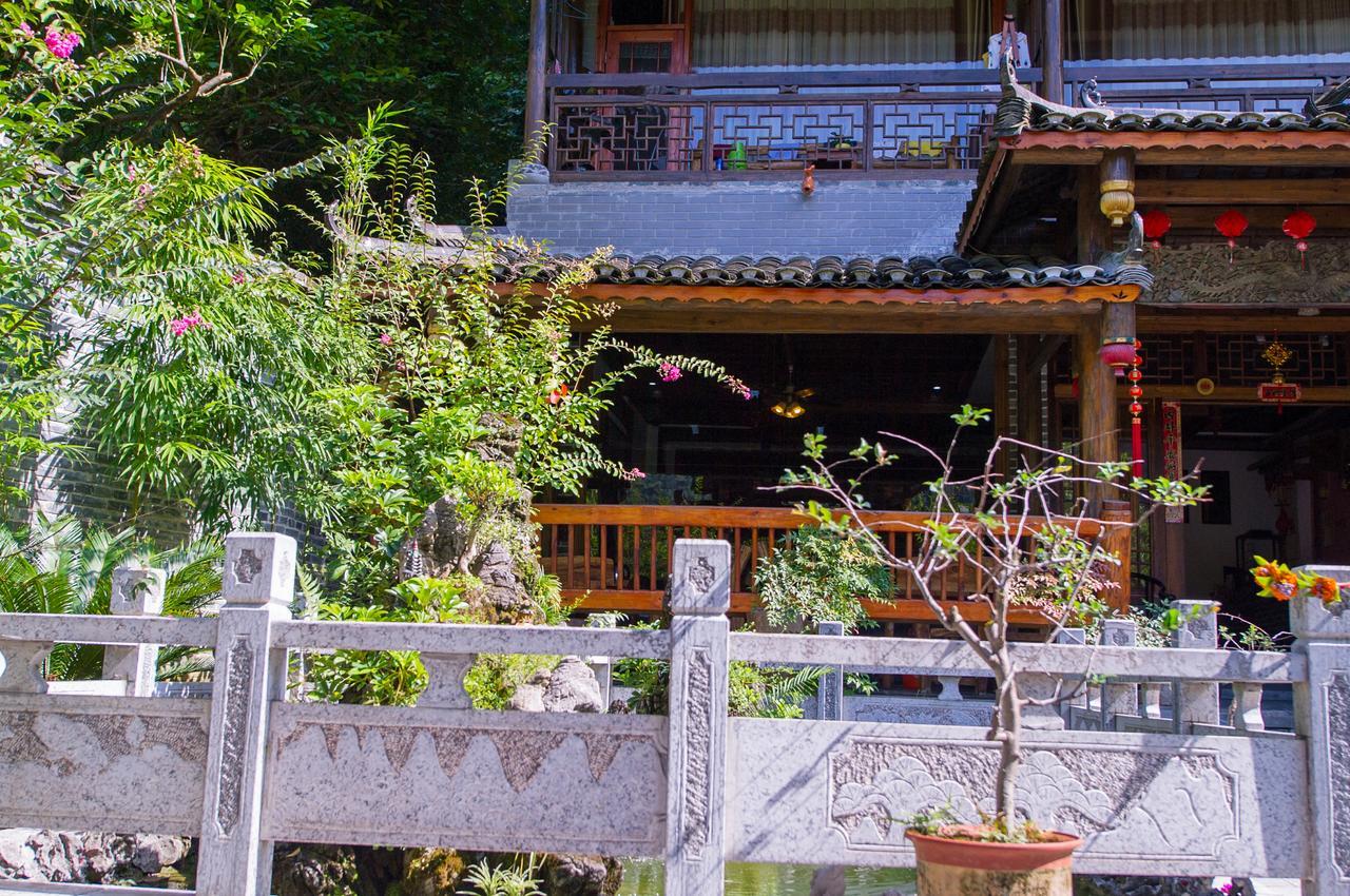 Hotel Yangshuo Scenic Mountain Retreat Exterior foto