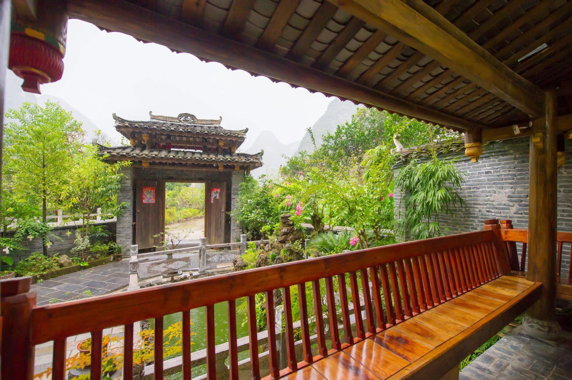 Hotel Yangshuo Scenic Mountain Retreat Exterior foto