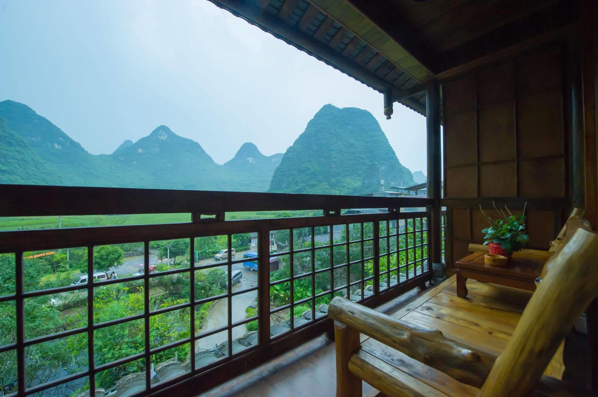 Hotel Yangshuo Scenic Mountain Retreat Exterior foto